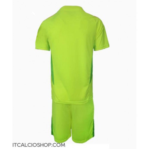 Manchester United Portiere Seconda Maglia Bambino 2024-25 Manica Corta (+ Pantaloni corti)